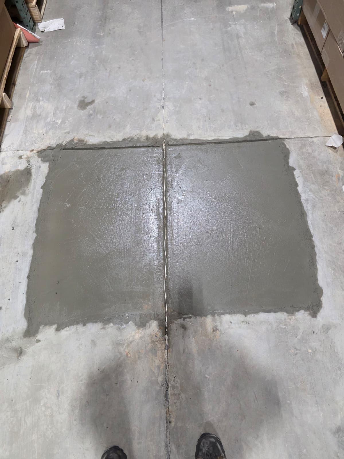 BRP Forklift Aisle Concrete Repair