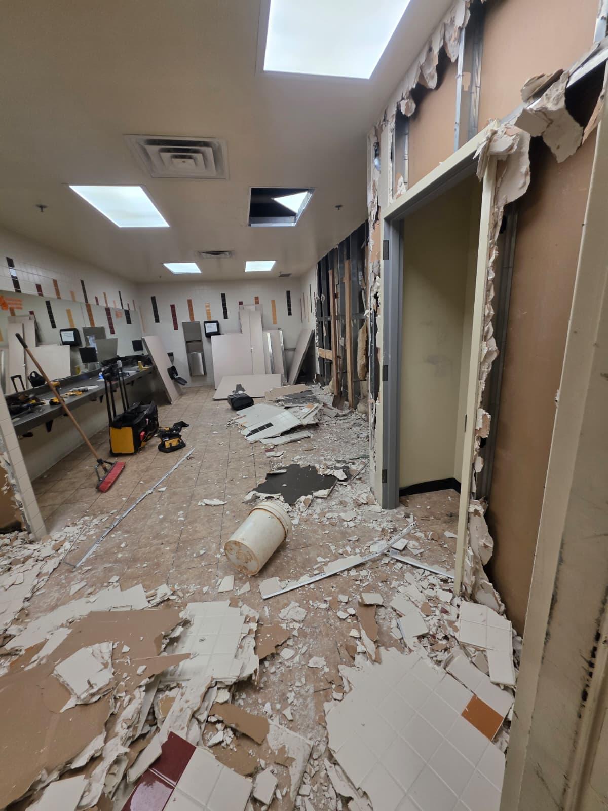 Restroom Demo & Site Prep
